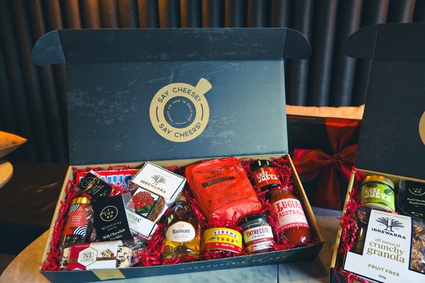 Large Red Christmas Hamper